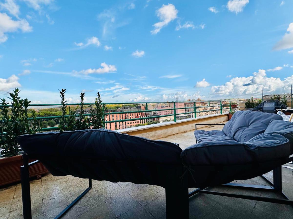 Attico Lussuoso Roma Centro Daire Dış mekan fotoğraf